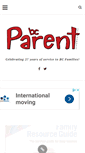 Mobile Screenshot of bcparent.ca